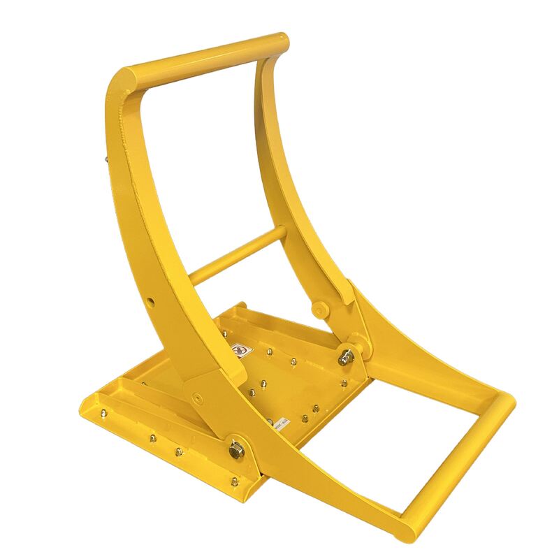 交通制御を強化する軽量設計の粉体塗装された折りたたみ式ポータブル車両バリケード