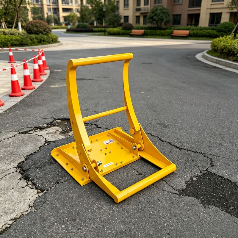 13.4kg 折りたたみ式ポータブル車両バリケード（アルミニウムプロファイル付き、低速都市道路および一人での展開用）