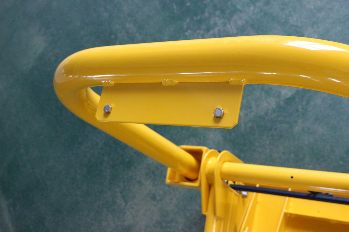 折りたたみ式 660mm 幅 ポータブル車両バリケード 静電塗装付き 建設現場用