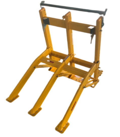 建設現場用 RAL 1002 イエロー静電塗装 25KG 軽量ポータブル車両バリケード