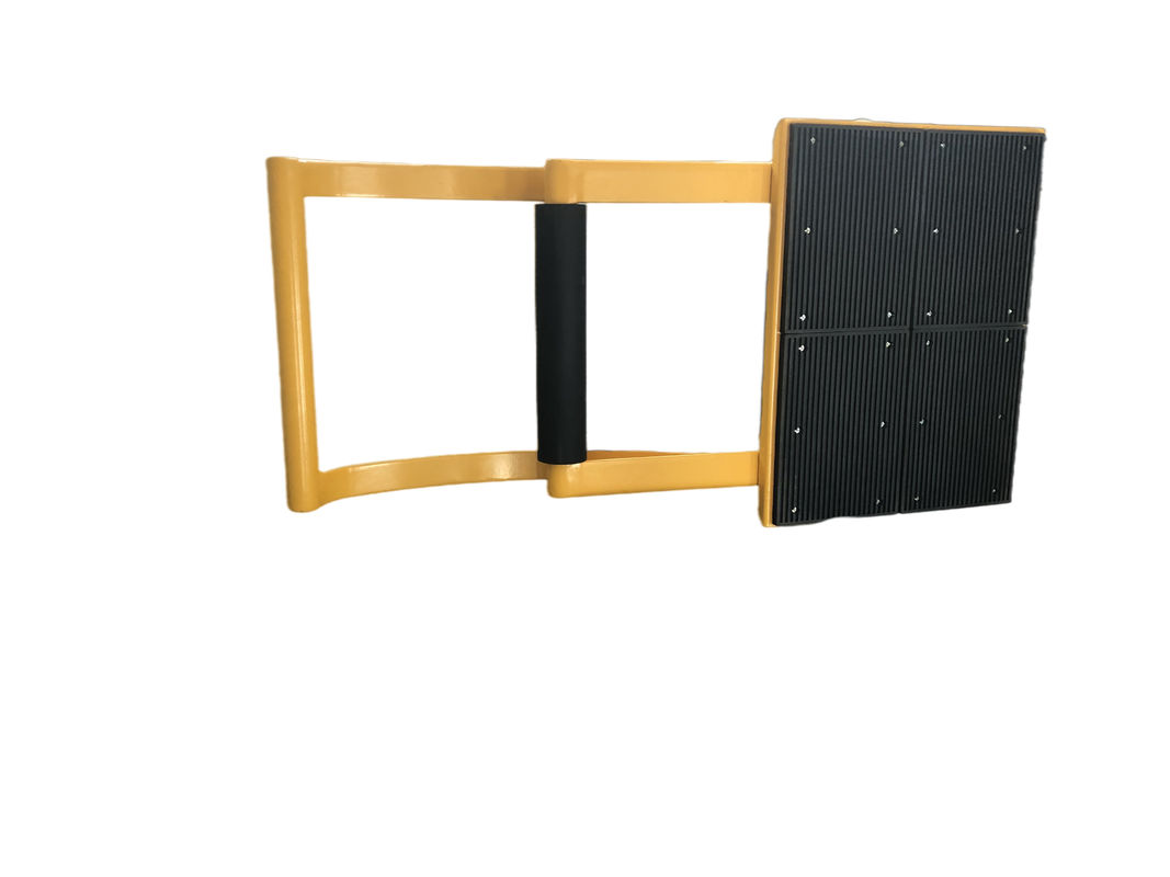 車両制御のための静電噴霧と非致死的制動を備えた折りたたみ式クラッシュアテニュエーター